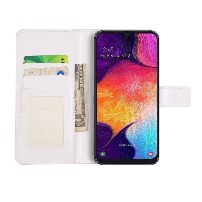 Flip Case Für Samsung Galaxy A20e Geometrisches Design