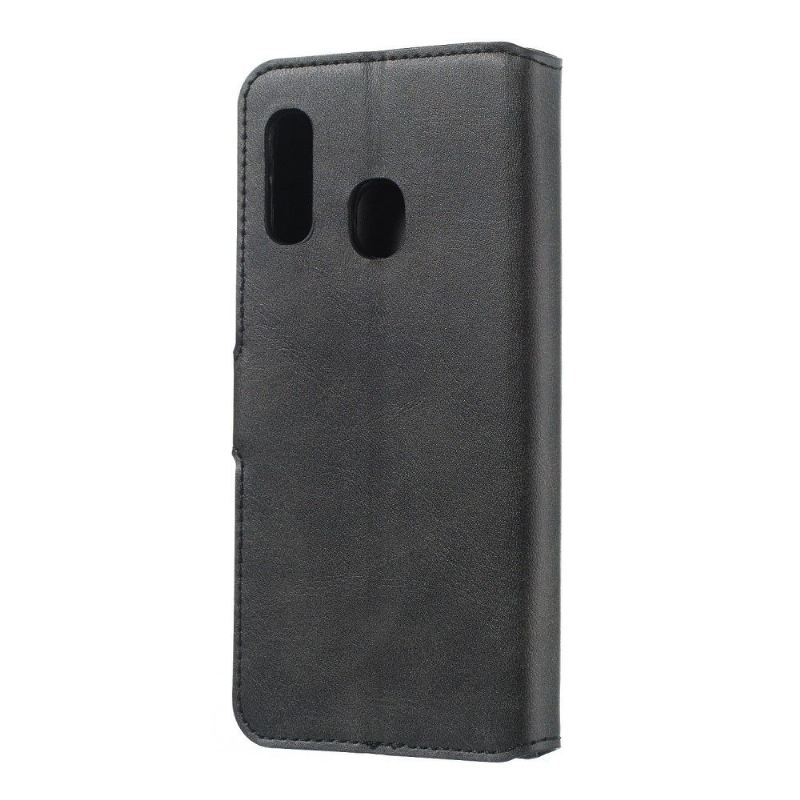 Flip Case Für Samsung Galaxy A20e Klassischer Kartenhalter