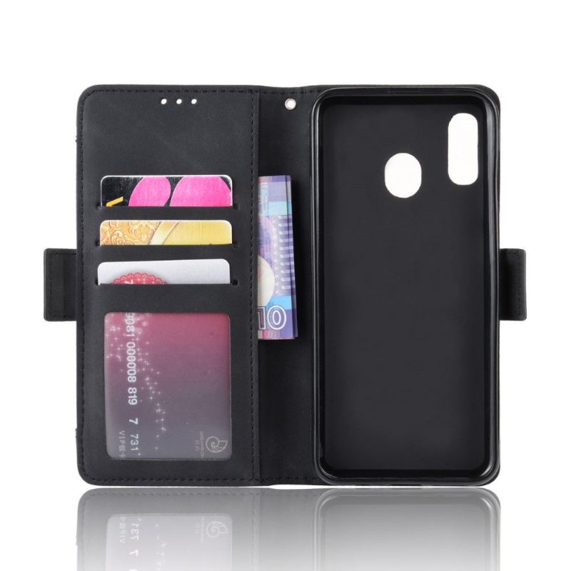 Flip Case Für Samsung Galaxy A20e Premium Mit Kartenhalter