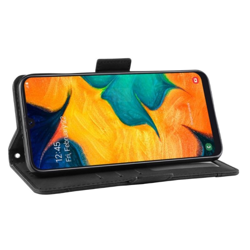 Flip Case Für Samsung Galaxy A20e Premium Mit Kartenhalter