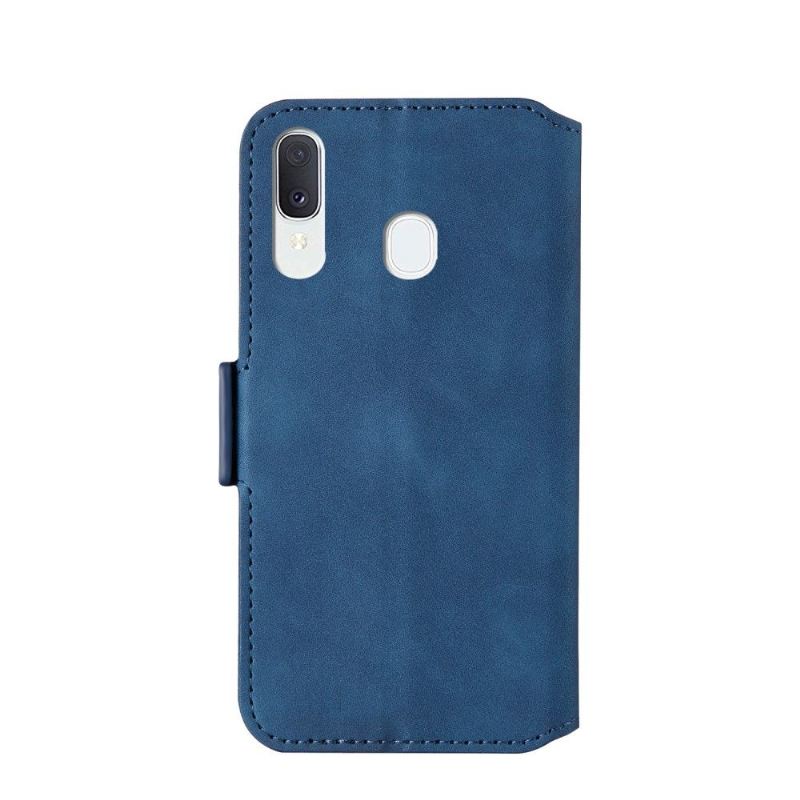 Flip Case Für Samsung Galaxy A20e Retro-leder-effekt