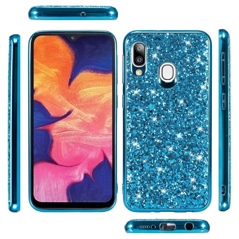 Handyhülle Für Samsung Galaxy A20e Glamouröser Glitzer