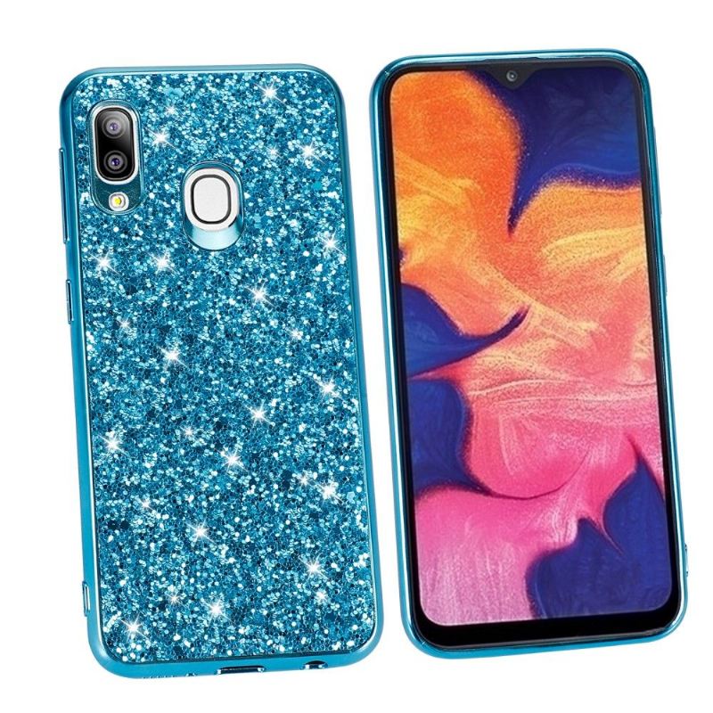 Handyhülle Für Samsung Galaxy A20e Glamouröser Glitzer