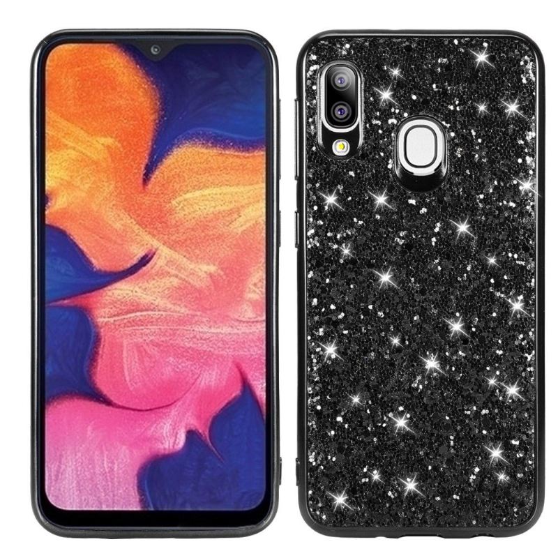 Handyhülle Für Samsung Galaxy A20e Glamouröser Glitzer