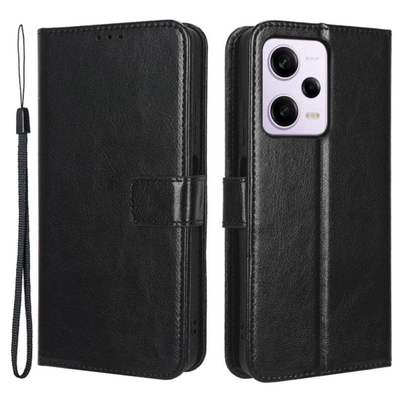 Flip Case Für Xiaomi Redmi Note 12 Pro Plus Auffälliges Kunstleder