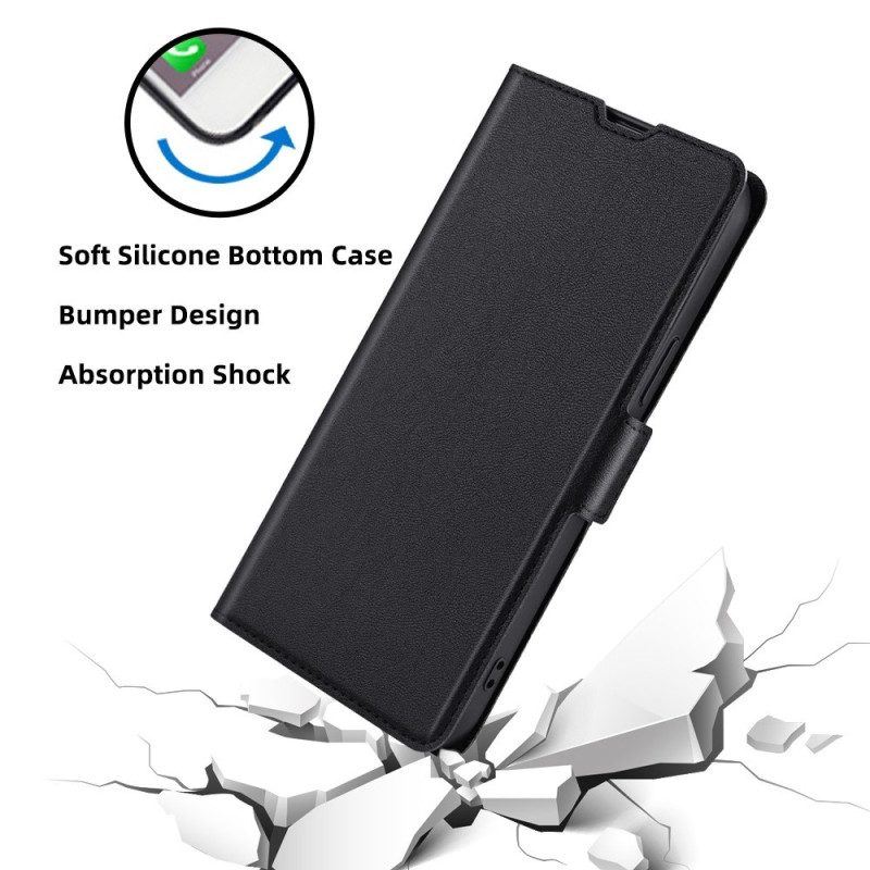 Flip Case Für Xiaomi Redmi Note 12 Pro Plus Ultrafeines Kunstleder