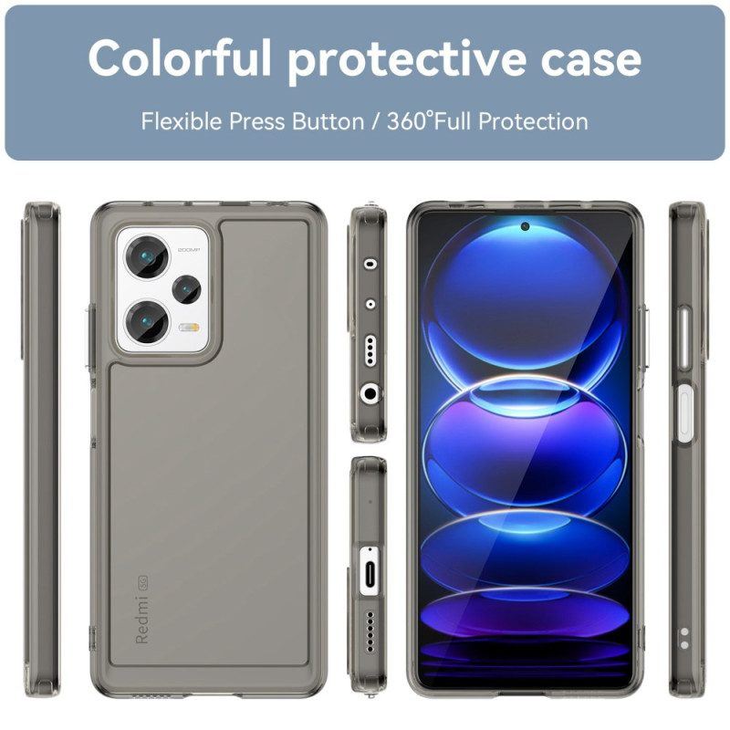 Handyhülle Für Xiaomi Redmi Note 12 Pro Plus Transparente Candy-serie