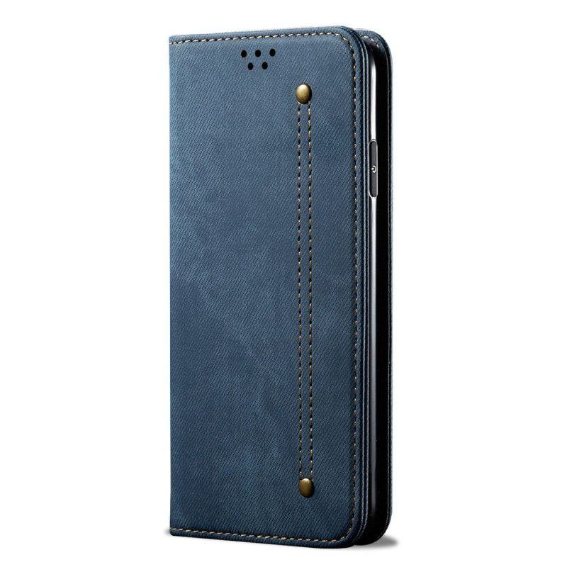 Schutzhülle Für Xiaomi Redmi Note 12 Pro Plus Flip Case Denim-stoff