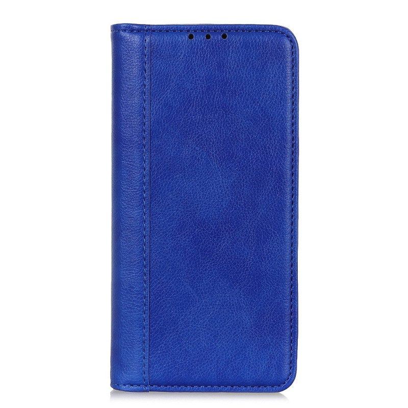 Schutzhülle Für Xiaomi Redmi Note 12 Pro Plus Flip Case Litschi-spaltleder