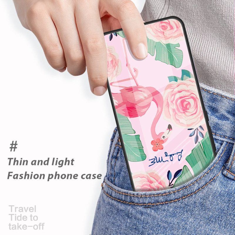 Hülle Für Poco X5 Pro 5G Flamingo-hartglas