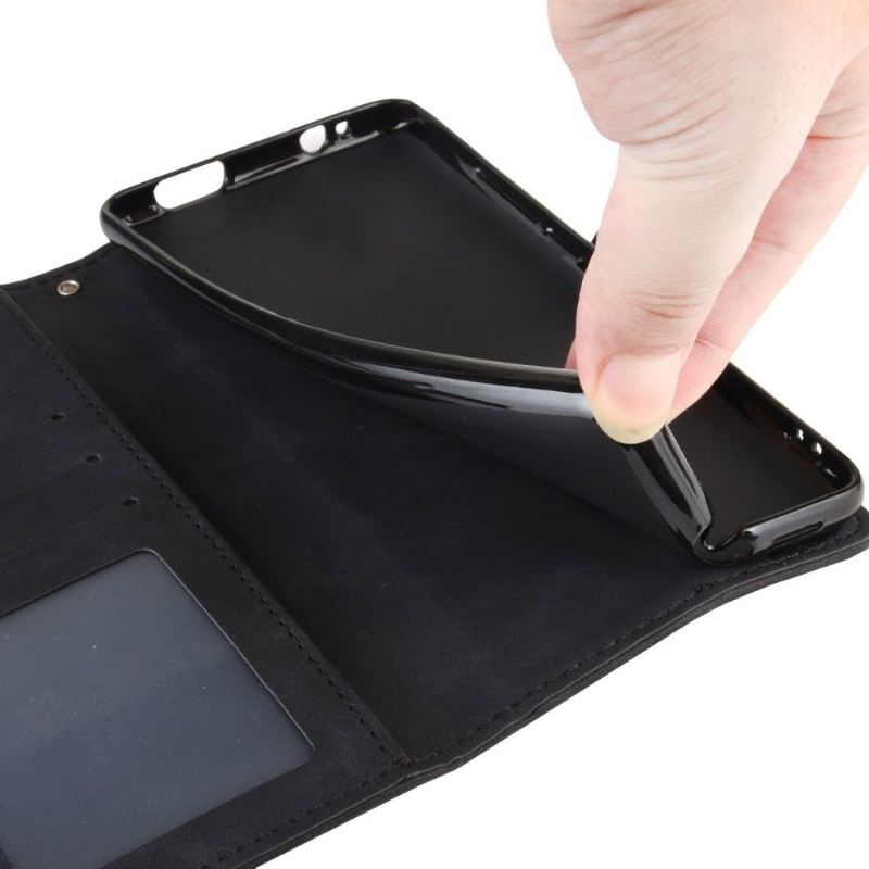 Flip Case Für Xiaomi Mi Note 10 Lite Lederoptik Mit Kartenhalter