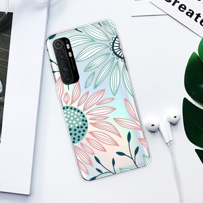 Hülle Für Xiaomi Mi Note 10 Lite Gänseblümchen-blumen