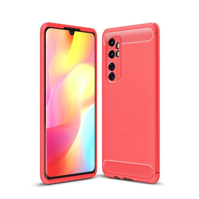 Hülle Für Xiaomi Mi Note 10 Lite Gebürsteter Effekt