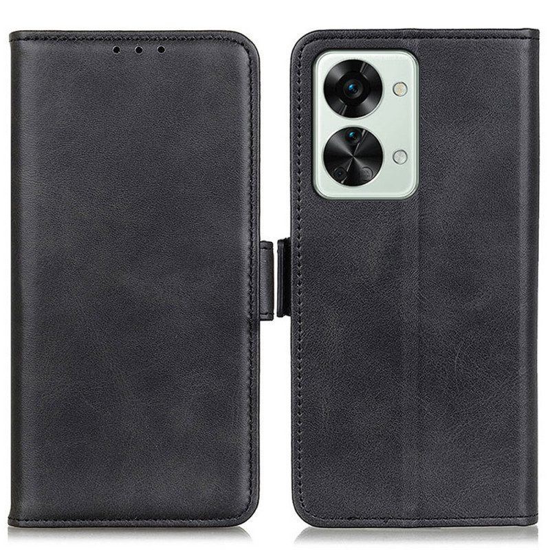 Flip Case Für OnePlus Nord 2T 5G Doppelter Verschluss