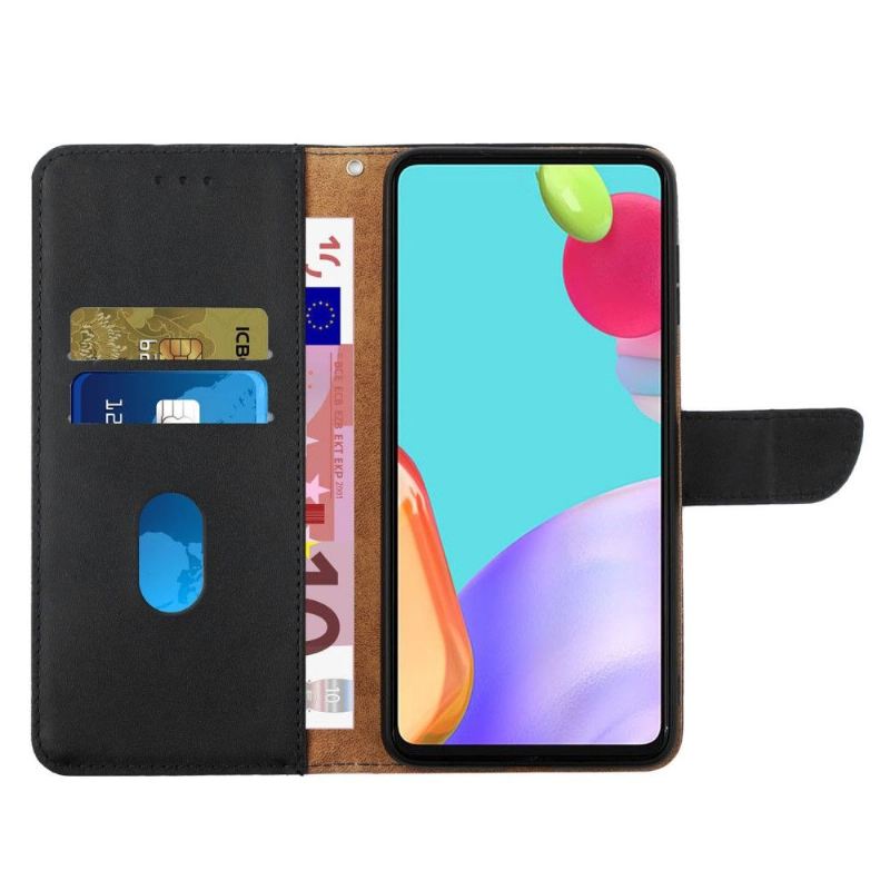 Flip Case Für OnePlus Nord 2T 5G Glattleder