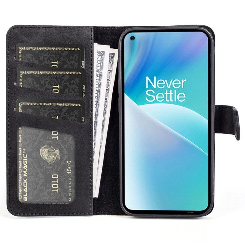 Flip Case Für OnePlus Nord 2T 5G Grafisches Muster