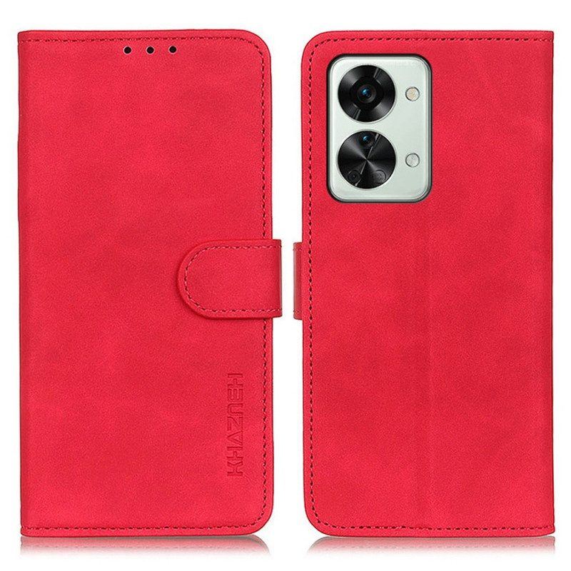 Flip Case Für OnePlus Nord 2T 5G Khazneh