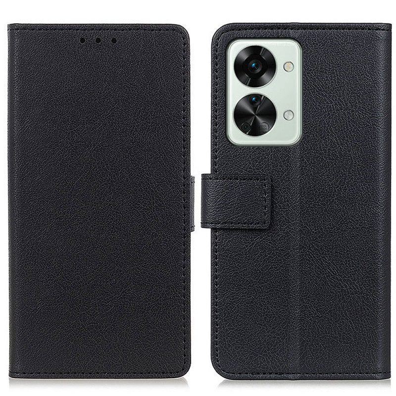 Flip Case Für OnePlus Nord 2T 5G Klassisch