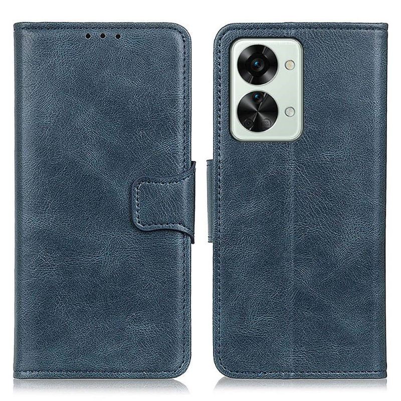 Lederhüllen Für OnePlus Nord 2T 5G Flip Case Kunstleder Folio Standfunktion