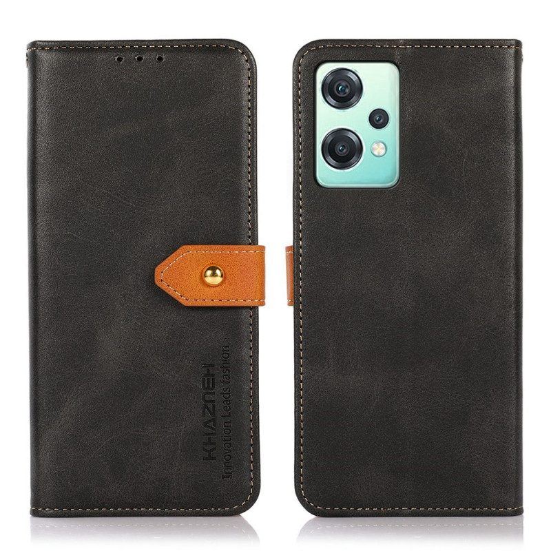 Flip Case Für OnePlus Nord CE 2 Lite 5G Khazneh-riemen