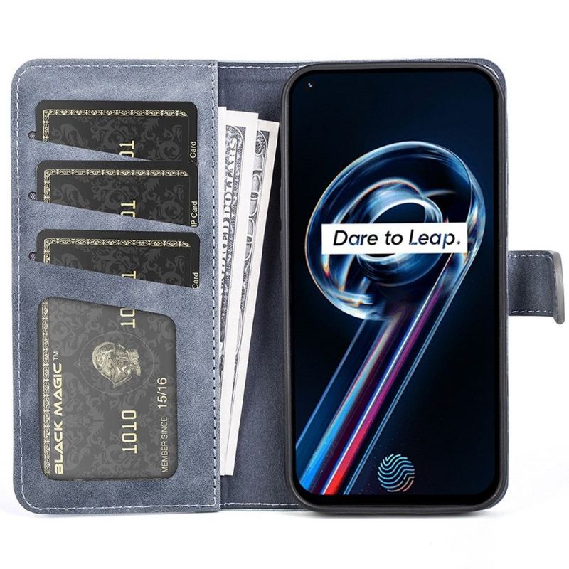 Flip Case Für OnePlus Nord CE 2 Lite 5G Flip Case Zweifarbiger Folio-ständer