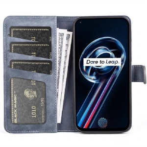 Flip Case Für OnePlus Nord CE 2 Lite 5G Flip Case Zweifarbiger Folio-ständer