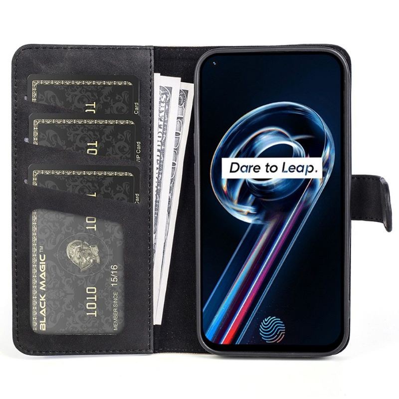 Flip Case Für OnePlus Nord CE 2 Lite 5G Flip Case Zweifarbiger Folio-ständer