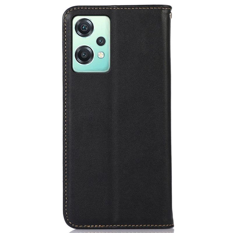 Schutzhülle Für OnePlus Nord CE 2 Lite 5G Flip Case Echtes Leder