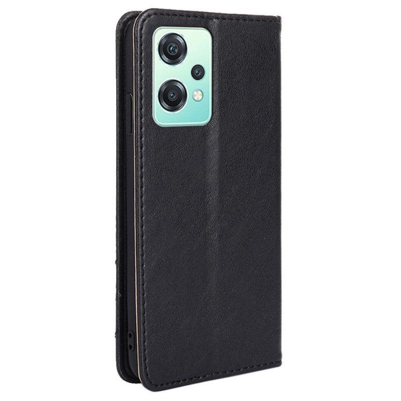 Schutzhülle Für OnePlus Nord CE 2 Lite 5G Flip Case Zierniete Aus Kunstleder