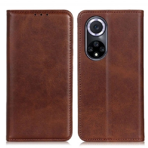 Schutzhülle Für Honor 50 Flip Case Elegantes Spaltleder