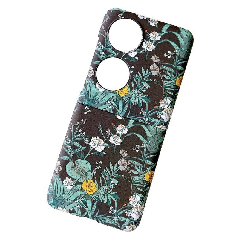 Handyhülle Für Huawei P50 Pocket Blumen