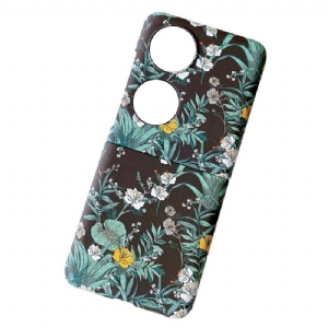 Handyhülle Für Huawei P50 Pocket Blumen