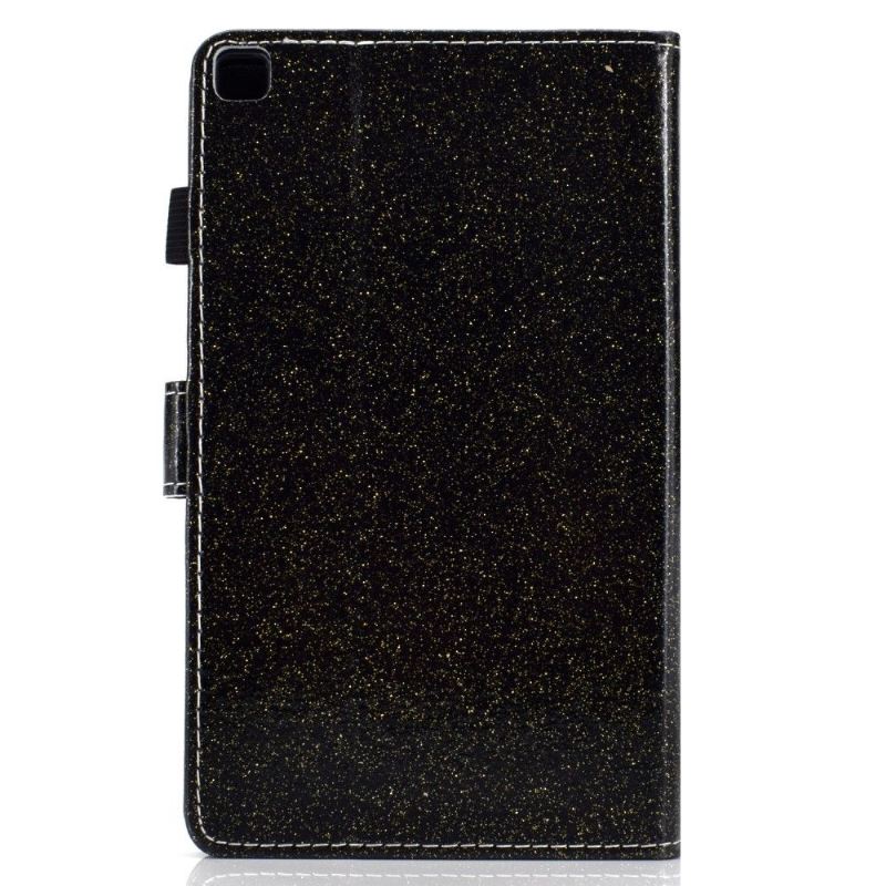 Flip Case Für Samsung Galaxy Tab S6 Lite Pailletten - Schwarz