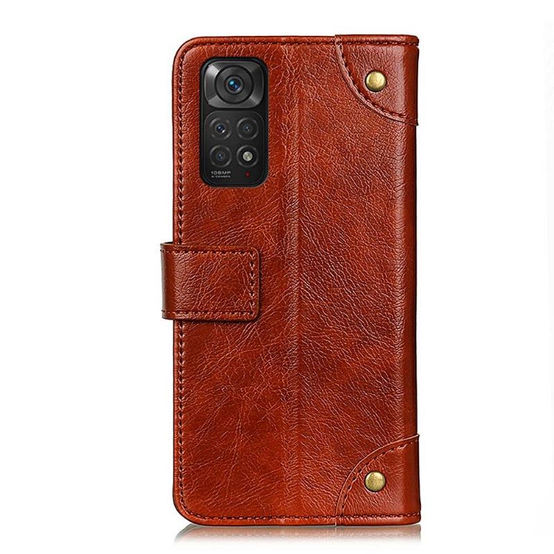 Case Für Xiaomi Redmi Note 11 / Note 11S Simon Kunstledernieten