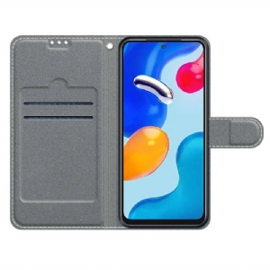 Flip Case Für Xiaomi Redmi Note 11 / Note 11S Drei Muster