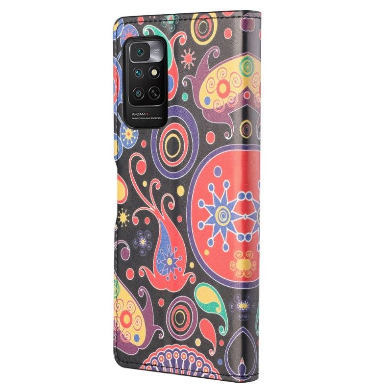 Flip Case Für Xiaomi Redmi Note 11 / Note 11S Paisley-blume