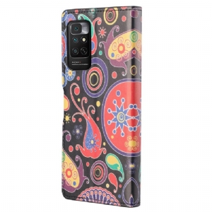 Flip Case Für Xiaomi Redmi Note 11 / Note 11S Paisley-blume