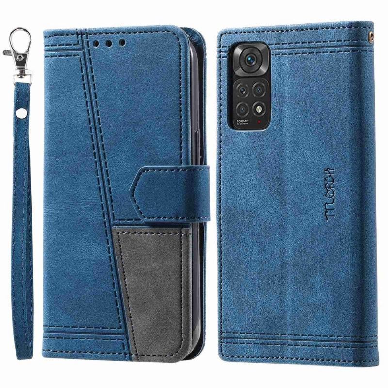 Flip Case Für Xiaomi Redmi Note 11 / Note 11S Retro-feeling 004