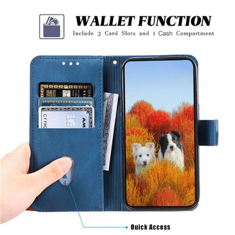 Flip Case Für Xiaomi Redmi Note 11 / Note 11S Retro-feeling 004