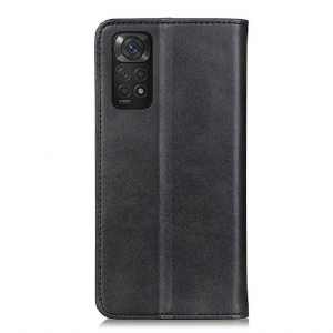 Flip Case Für Xiaomi Redmi Note 11 / Note 11S Flip Case Simone Flip Aged Kunstleder