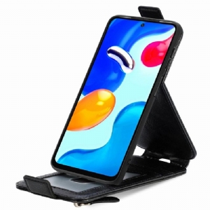 Flip Case Für Xiaomi Redmi Note 11 / Note 11S Flip Case Vertikaler Klappkartenhalter