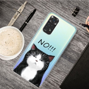 Hülle Für Xiaomi Redmi Note 11 / Note 11S Nein!!! Katze