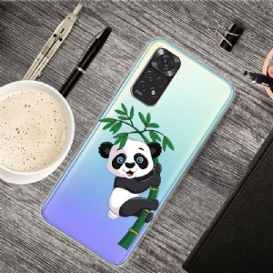 Hülle Für Xiaomi Redmi Note 11 / Note 11S Panda Auf Bambus