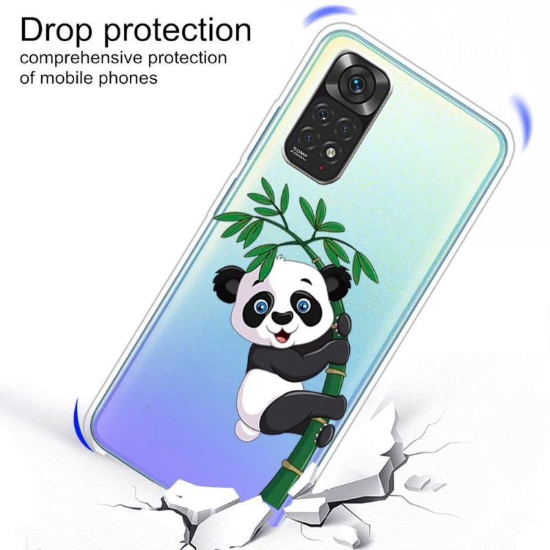 Hülle Für Xiaomi Redmi Note 11 / Note 11S Panda Auf Bambus