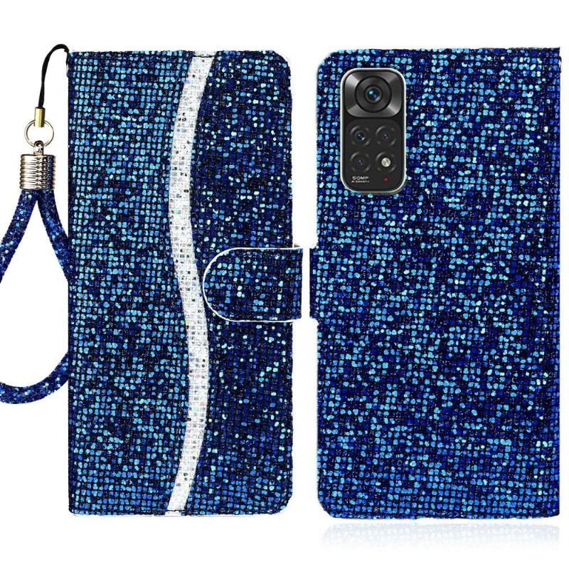 Lederhüllen Für Xiaomi Redmi Note 11 / Note 11S Glitter-kartenhalter