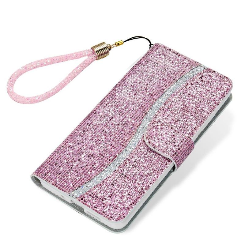 Lederhüllen Für Xiaomi Redmi Note 11 / Note 11S Glitter-kartenhalter