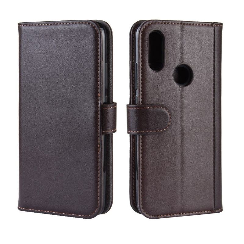 Case Für Xiaomi Redmi 7 Anti-Sturz Kartenetui Aus Premium-leder – Braun