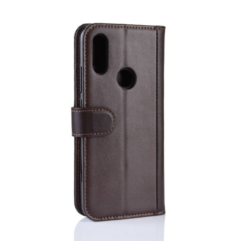 Case Für Xiaomi Redmi 7 Anti-Sturz Kartenetui Aus Premium-leder – Braun