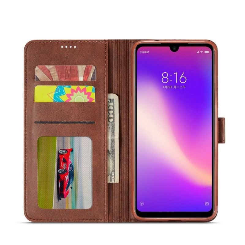 Case Für Xiaomi Redmi 7 Brieftasche Brieftasche Im Tommy-lederstil