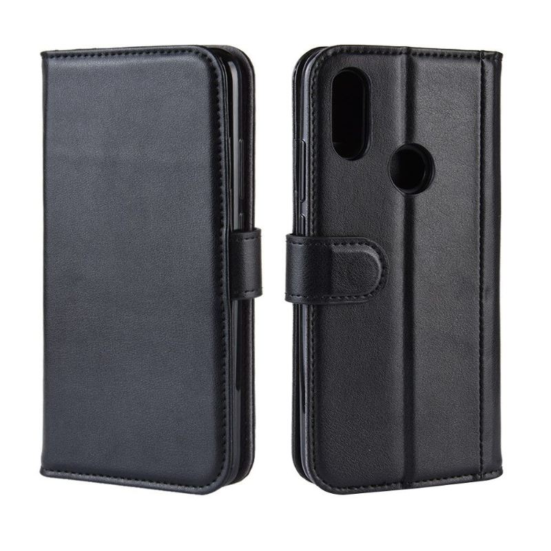 Case Für Xiaomi Redmi 7 Kartenetui Aus Premium-leder – Schwarz